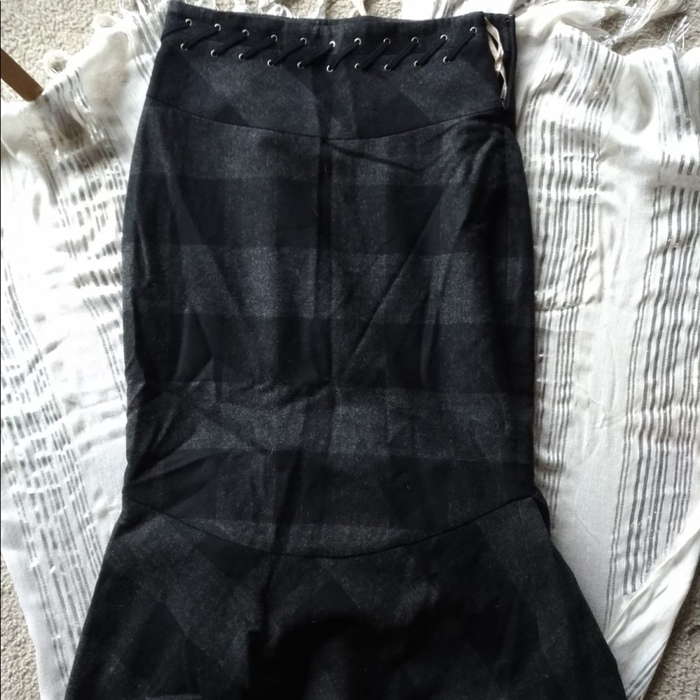 Karen Millen high waist midi pencil skirt NEW sz 4